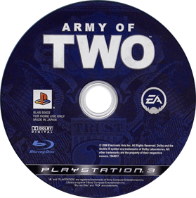 Army of Two - Disc Image