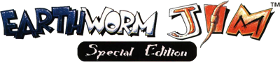 Earthworm Jim: Special Edition - Clear Logo Image