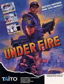 Under Fire - Advertisement Flyer - Front Image