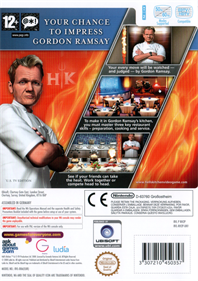 Hell's Kitchen: The Game - Box - Back Image
