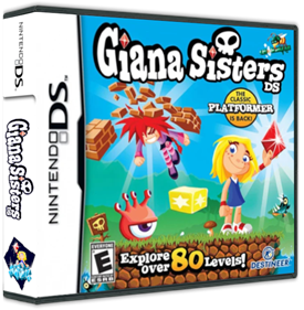 Giana Sisters DS - Box - 3D Image