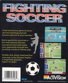 Fighting Soccer - Box - Back Image