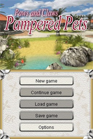 Paws & Claws: Pampered Pets - Screenshot - Game Title Image