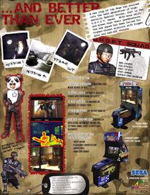 Ghost Squad: Evolution - Advertisement Flyer - Back Image