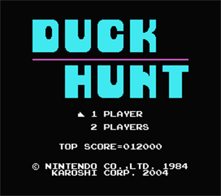 Duck Hunt - Screenshot - Game Title Image