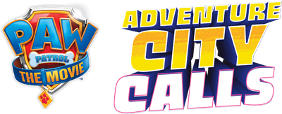 PAW Patrol The Movie: Adventure City Calls - Clear Logo Image