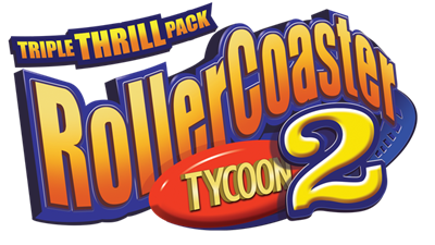 RollerCoaster Tycoon 2: Triple Thrill Pack - Clear Logo Image