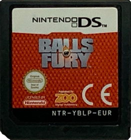 Balls of Fury - Cart - Front Image