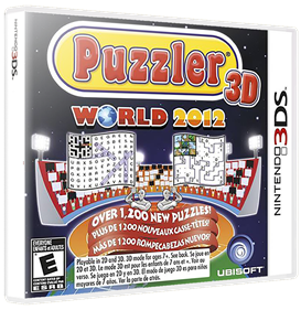 Puzzler World 2012 3D - Box - 3D Image