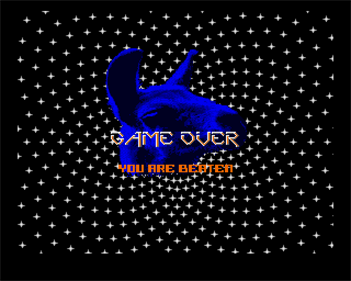 Super Grid Runner - Screenshot - Game Over Image