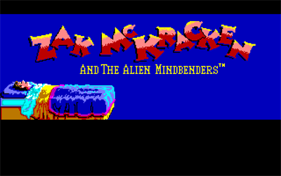 Zak McKracken and the Alien Mindbenders - Screenshot - Game Title Image