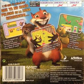 Over the Hedge: Hammy Goes Nuts! - Box - Back Image