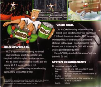 Milo the Fuel Run - Box - Back Image