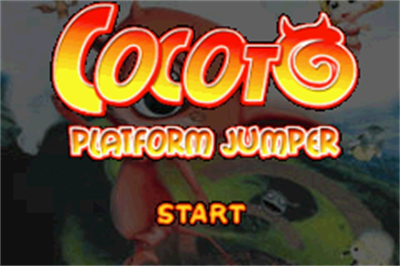 Cocoto Platform Jumper - Screenshot - Game Title Image