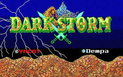 Dark Storm: Demon Crystal III - Screenshot - Game Title Image