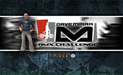 Dave Mirra BMX Challenge - Screenshot - Game Title Image