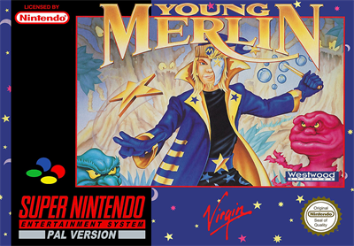 Young Merlin - Box - Front Image