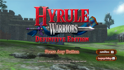 Hyrule Warriors: Definitive Edition - Screenshot - Game Title Image