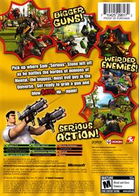 Serious Sam II - Box - Back Image