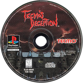 Tecmo's Deception: Invitation to Darkness - Cart - Front Image