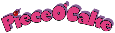 Piece o' Cake - Clear Logo Image