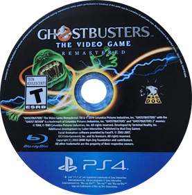 Ghostbusters: The Video Game Remastered - Disc Image