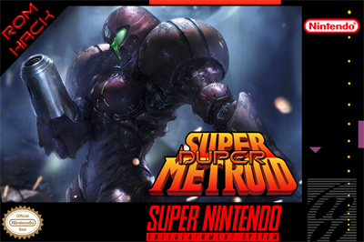 Super Duper Metroid - Fanart - Box - Front Image