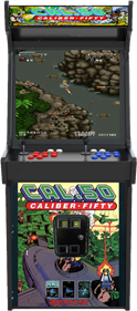 Cal .50: Caliber Fifty - Arcade - Cabinet Image