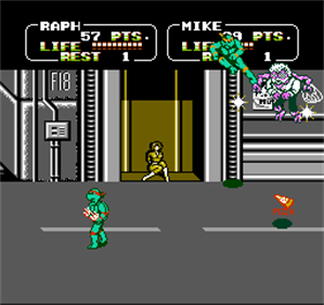 Teenage Mutant Ninja Turtles II: The Arcade Game - Screenshot - Gameplay Image