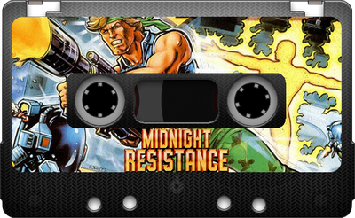 Midnight Resistance - Fanart - Cart - Front Image