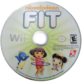 Nickelodeon Fit - Disc Image