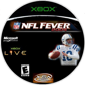 NFL Fever 2004 - Fanart - Disc