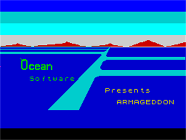 Armageddon (Ocean Software) - Screenshot - Game Title Image