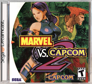 Marvel vs. Capcom 2: New Age of Heroes - Box - Front - Reconstructed