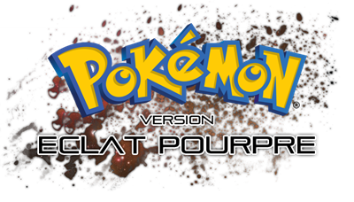 Pokémon: Version Éclat Pourpre - Clear Logo Image