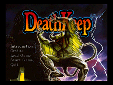 Advanced Dungeons & Dragons: DeathKeep - Screenshot - Game Title