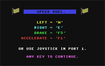 3D Speed Duel - Screenshot - Game Title Image