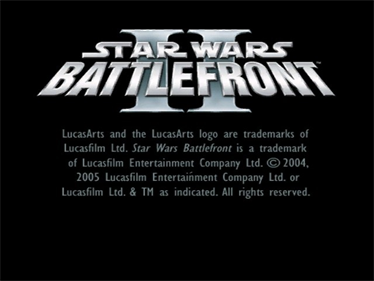 Star Wars: Battlefront II - Screenshot - Game Title Image