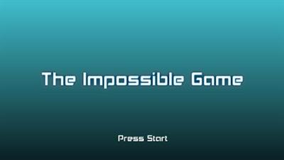 The Impossible Game - Screenshot - Game Title Image