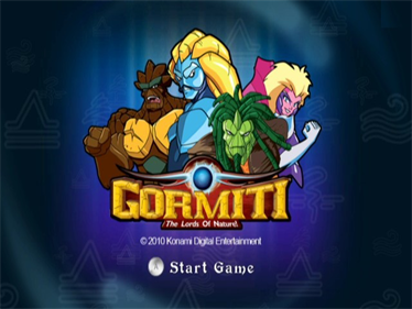 Gormiti: The Lords of Nature! - Screenshot - Game Title Image