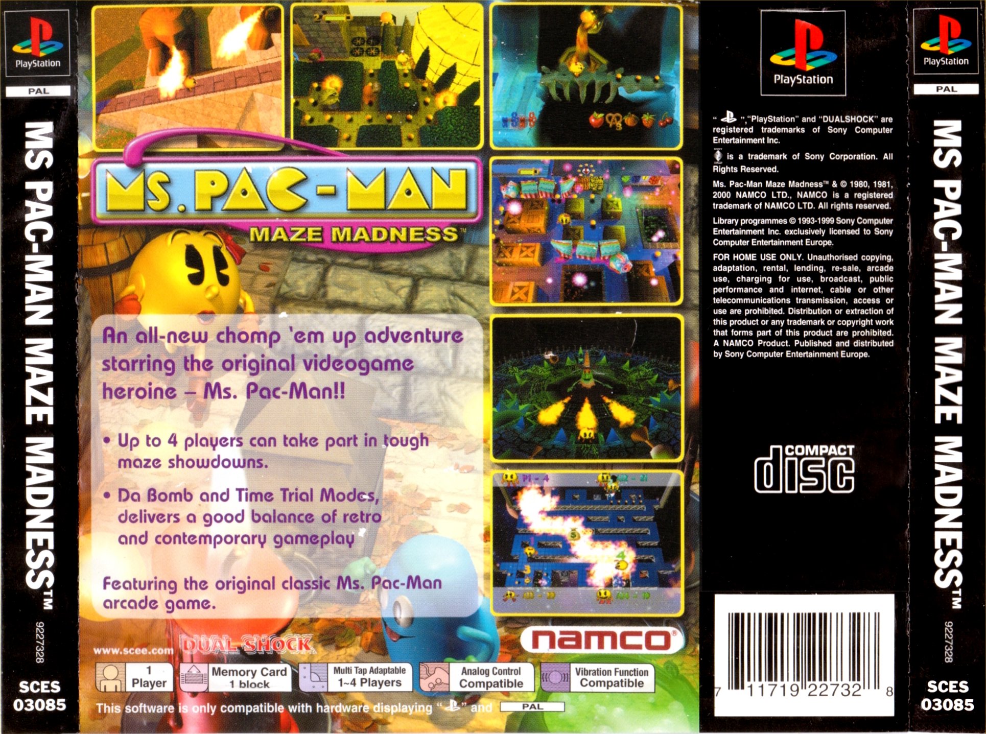 Ms. PacMan Maze Madness Images LaunchBox Games Database