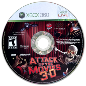 Attack of the Movies 3-D - Disc Image