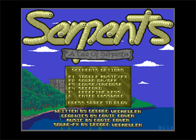 Serpents - Screenshot - Game Select Image