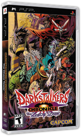 Darkstalkers Chronicle: The Chaos Tower - Box - 3D Image