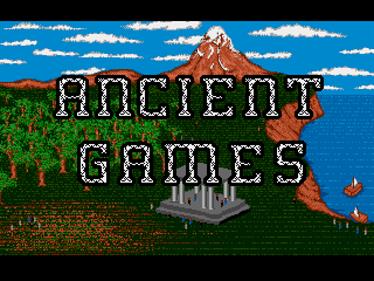 Ancient Games - Screenshot - Game Title