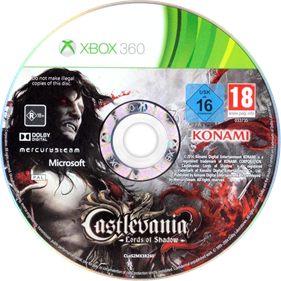 Castlevania: Lords of Shadow 2 - Disc Image