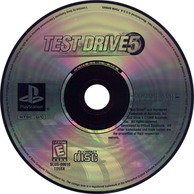 Test Drive 5 - Disc Image