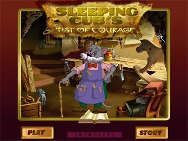 Magic Tales: Sleeping Cubs Test of Courage - Screenshot - Game Title Image