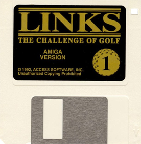 Links: The Challenge of Golf - Disc Image