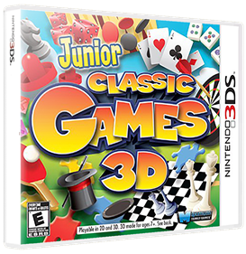Junior Classic Games 3D - Box - 3D Image